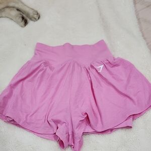 Gymshark Light Pink Athletic Shorts